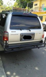 Toyota 4Runner 1999 en La Libertad VENDO MI Toyota 4Runner 1999, 4x4,1999,V6,ECONOMICA,GASOLINA,edicion limitada agencia,AUTOMATICA* AGENCIA*,*,LUCES XENON*,LUZ LED*,FORROS,*AIRE TODO ELECTRICO, *BATERIA NUEVA,*POLARISADO 3M,*BURBUJAS,**NUNCA CHOCADA, *,*MANTTO ALD IA AL IGUAL QUE REPUESTOS SOLO DE DIDEA $,.WHATSAPP 70323941.