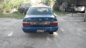 Toyota Corolla 1993 ubicado en San Salvador Bonito Corolla 4pts , carrito fiel la marca lo dice todo no lo deja tirado, con detalles como todo carrito usado se vende por que se compro uno mas reciente, se puede mostrar sábado y domingo en centros comerciales o gasolineras en san salvador, solo llamadas $3300 neg. escucho ofertas todas son bienvenidas. Documentos en regla