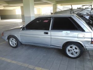 Toyota Tercel 1990 ubicado en El Salvador Toyota Tercel 1990 Dos Puertas. Estandar sin Power. Polarizado. Con Cierre de puertas Automaticas y Alarma. Pintura 80%. tapiceria 8 de 10. Motor 1.5 super econocomico