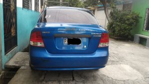 Chevrolet Aveo 2005 ubicado en San Jacinto, San Salvador Se vende bonito Chevrolet Aveo 2005 ,4 puertas,estándar, motor 1.6 gasolina , bolsa de aire en perfectas condiciones, AC funcionando al 100%, CD player, tapicería en buenas condiciones,llantas nuevas, a toda prueba, $3,900 negociable.