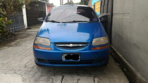 Chevrolet Aveo 2005 ubicado en San Jacinto, San Salvador Se vende bonito Chevrolet Aveo 2005 ,4 puertas,estándar, motor 1.6 gasolina , bolsa de aire en perfectas condiciones, AC funcionando al 100%, CD player, tapicería en buenas condiciones,llantas nuevas, a toda prueba, $3,900 negociable.