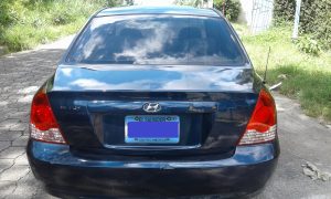 Hyundai Elantra 2005 ubicado en El Salvador Sedán Hyundai Elantra 2005, motor 2.4 cc, 109000 recorridos, combustible gasolina, transmisión automática, color azul