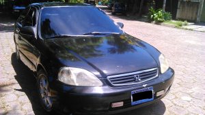 Honda Civic 2000 usado ubicado en La Libertad, El Salvador Detalles de pintura