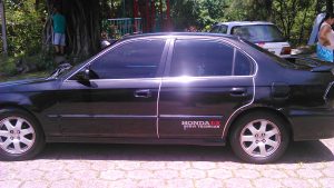 Honda Civic 2000 usado ubicado en La Libertad, El Salvador Detalles de pintura