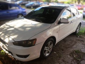 Mitsubishi Lancer 2008 usado ubicado en San Salvador, El Salvador Vendo mi lancer 2008, uso familiar, llave de presencia, pantalla tactil de 7 original, rines de 16 originales, bolsas, tapicieria nitida, socadito. 5300 neg, personas serias contactarme al 78618042 Tambien por WhatsApp.