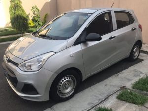 Vendo Hyundai Grand i10 2016 Mecánico, motor 1,000, aire acondicionado, único dueño, en buen estado.