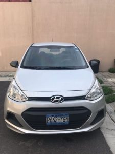 Vendo Hyundai Grand i10 2016 Mecánico, motor 1,000, aire acondicionado, único dueño, en buen estado.