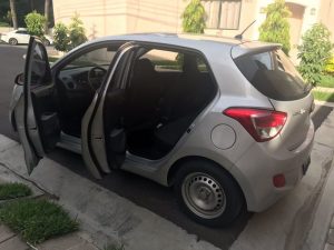 Vendo Hyundai Grand i10 2016 Mecánico, motor 1,000, aire acondicionado, único dueño, en buen estado.