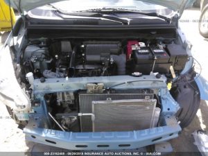 Vendo Mitsubishi Mirage 2015 (a reparar), Reservelo YA! estara en Aduana en aproximadamente 28 días, Automático, Full Extras (vidrios y espejos eléctricos, cierre central), Motor 1.2L, super económico, bolsas buenas, $4900, Inf. al correo ó 79278982