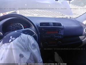 Vendo Mitsubishi Mirage 2014, (A reparar), Reservelo Ya!, Estara en Aduana en aproximadamente 28 días, Automático, Motor 1.2L, rines, Full Extras (vidrios y espejos eléctricos), $4900 Inf. al correo ó 79278982