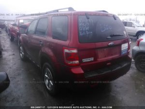 Vendo Ford Escape 2012, (A reparar), Veala Ya!, en Aduana, Automática, Motor 2.5L, 4 cil., rines, Full Extras (vidrios y espejos eléctricos), bolsas buenas, $6500 Inf. al correo ó 79278982