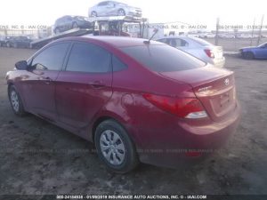 Vendo Hyundai Accent 2015, (A reparar), Reservelo Ya!, estara en Aduana en aproximadamente 27 días, Automático, Full Extras (vidrios y espejos eléctricos), bolsas buenas, $5700 Inf. al correo ó 79278982