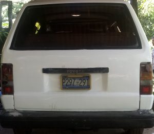 Vendo microbus Toyota Efi 1986 motor 4y a toda prueba. $2800 cel 75395881