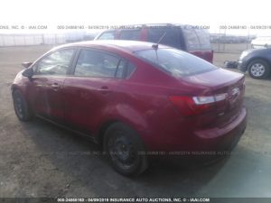 Vendo KIA Rio 2013, (A reparar), Vealo Ya!, en Aduana, Automático, Full Extras (vidrios y espejos eléctricos), bolsas buenas, $4900 Inf. al correo ó 79278982