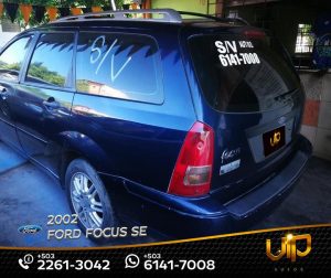 Ford Focus 2002 SE ✅ Transmisión automatica ✅ Motor Zetec 2.0 ✅ 5 puertas ✅ Muy espacioso ✅ Tapicería en buen estado ✅ CD player de fábrica