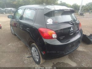 Mitsubishi Mirage 2015, (A reparar), Reservelo Ya!, Estara en Aduana en aproximadamente 28 días, Automática, Full Extras (vidrios y espejos eléctricos), bolsas buenas, rines, $4600 Inf. al correo ó 79278982